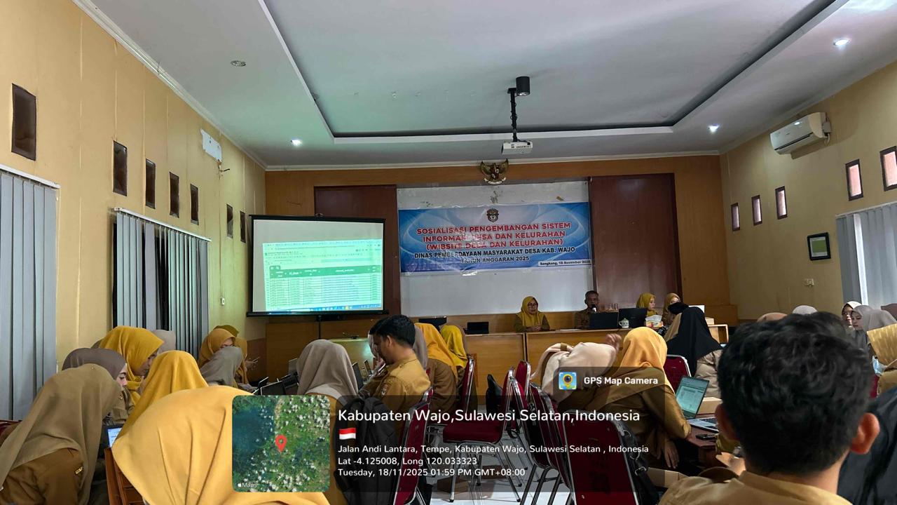 Sosialisasi Pengembangan Sistem Informasi Desa dan Kelurahan ( Website Desa dan Kelurahan )