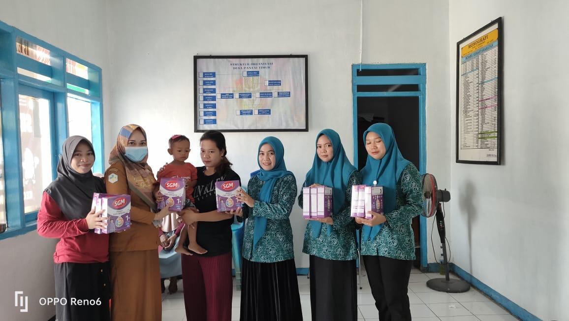 Posyandu Bahagia dan Gerhana Desa Pantai Timur Gelar Aksi Sehat: Pembagian Makanan Tambahan
